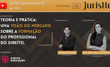 Teoria e Prática: uma visão do mercado sobre a formação do profissional do Direito.